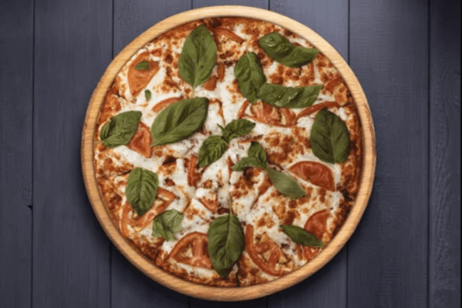 21. Single Medium Margarita Chicken Pizza