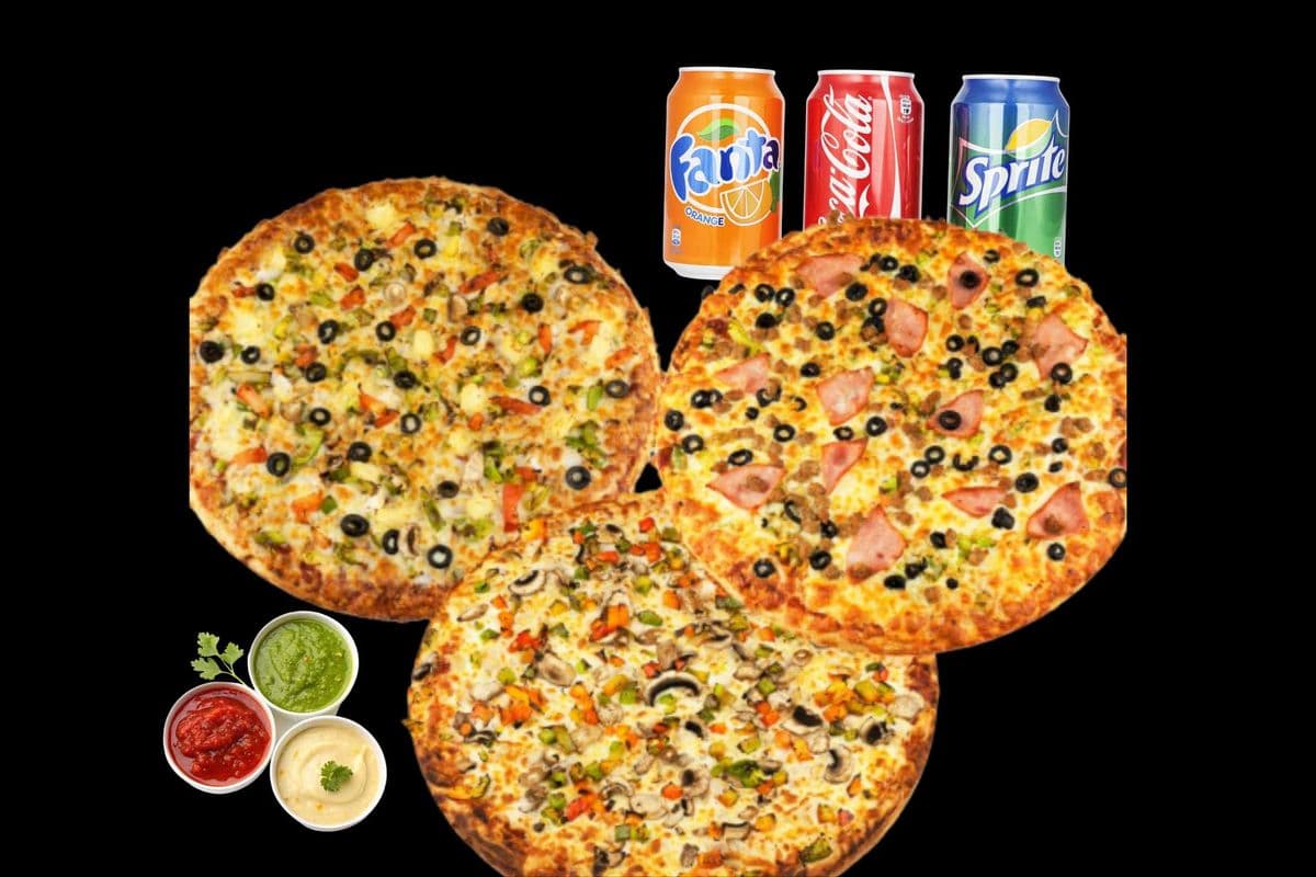 TRIPLE PIZZA PARTY DEAL