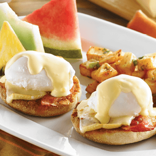 Oeufs Bénédictines Cantonnier / Cantonier Benedict Eggs