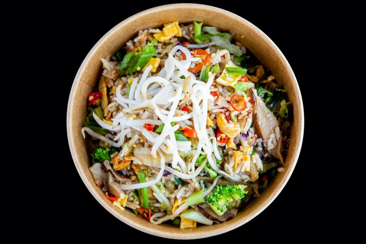 Chinese-Style Fried Rice Box