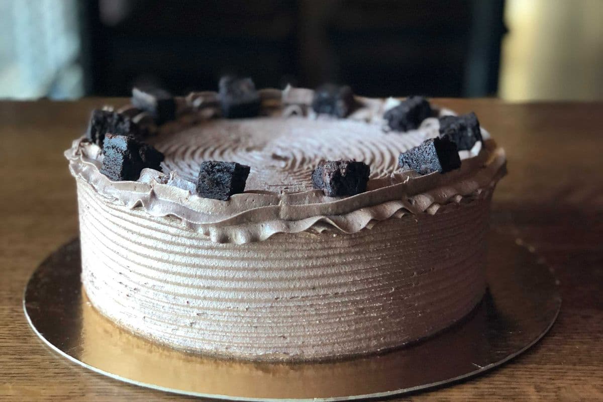 Whole 6” Caramel Brownie Cheesecake