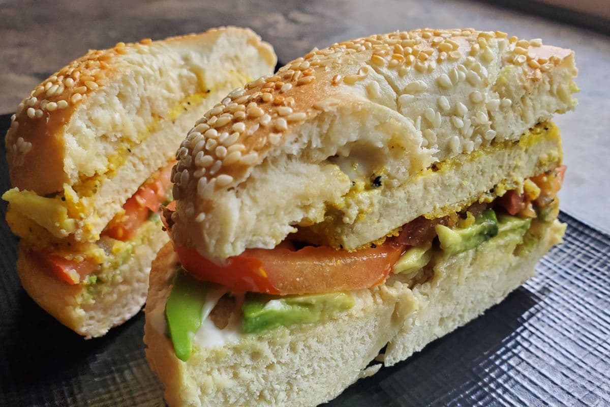 Breakfast Bagel Sandwich