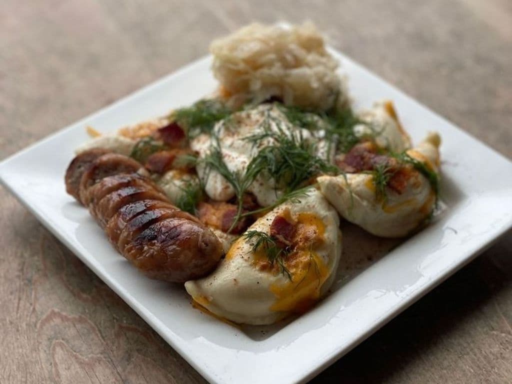 All Dressed Pierogi