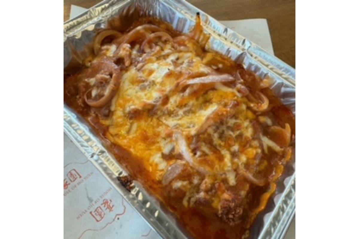 Baked Tomato Sauce Pork Chop Rice 鮮茄焗豬扒飯