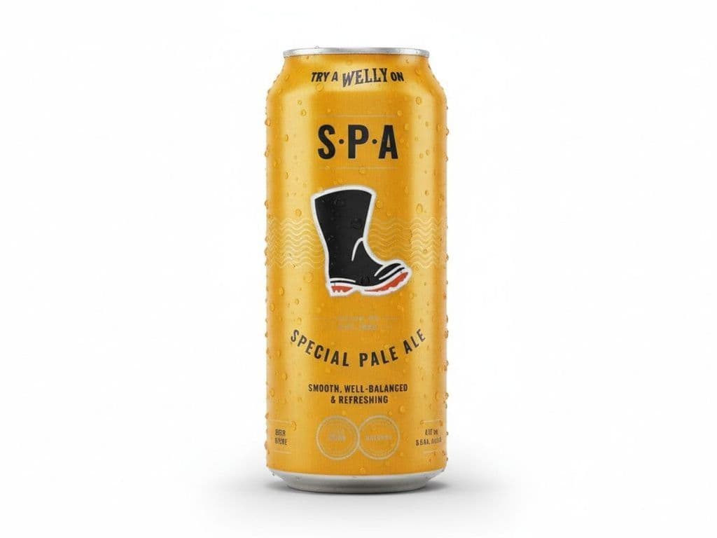Wellington Brewery - SPA - SPECIAL PALE ALE, Individual 473ml beer can (4.5% ABV)