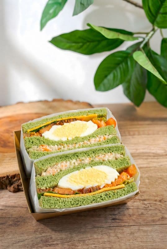 Wasabi Crabstick Sandwich