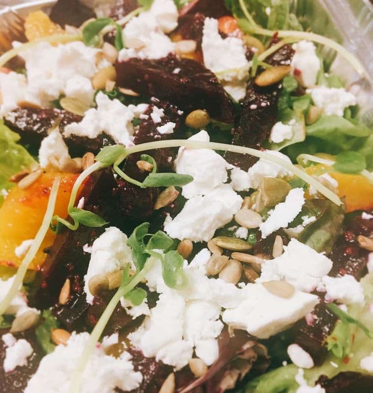 Roasted Beets and Goat Cheese