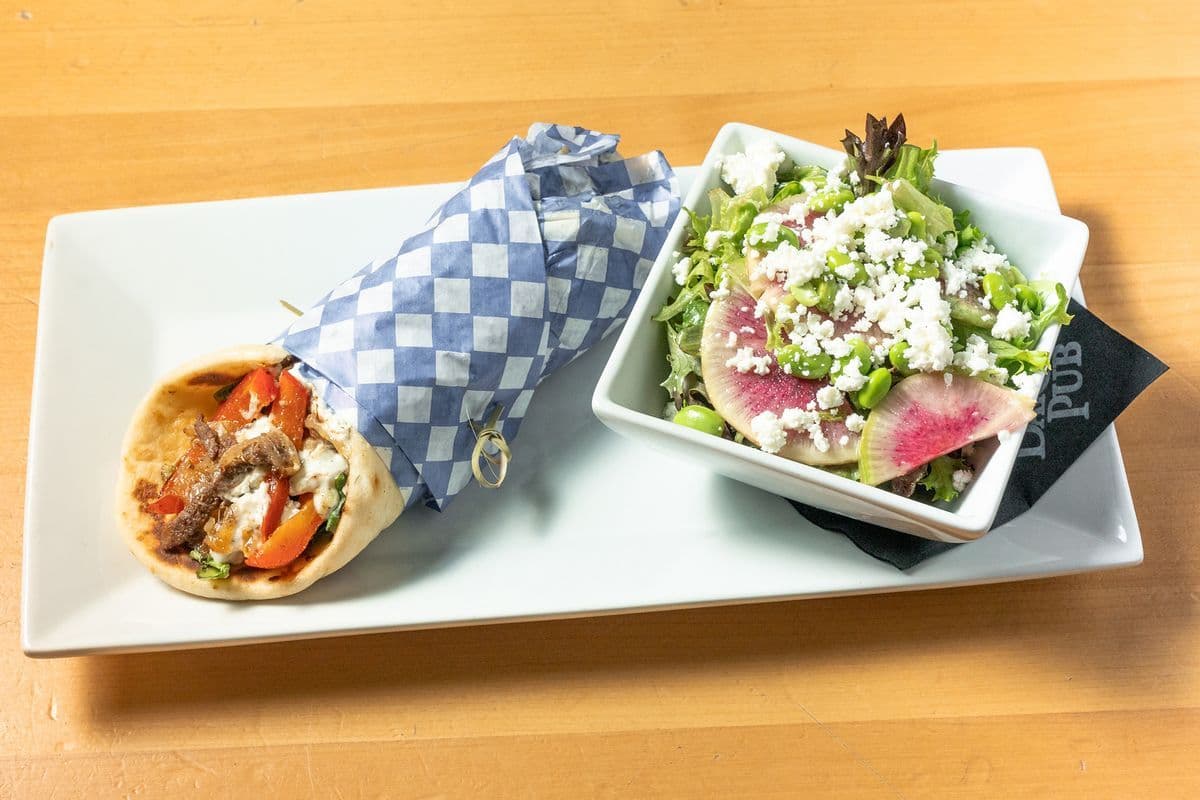Chipotle Steak Naan Wrap