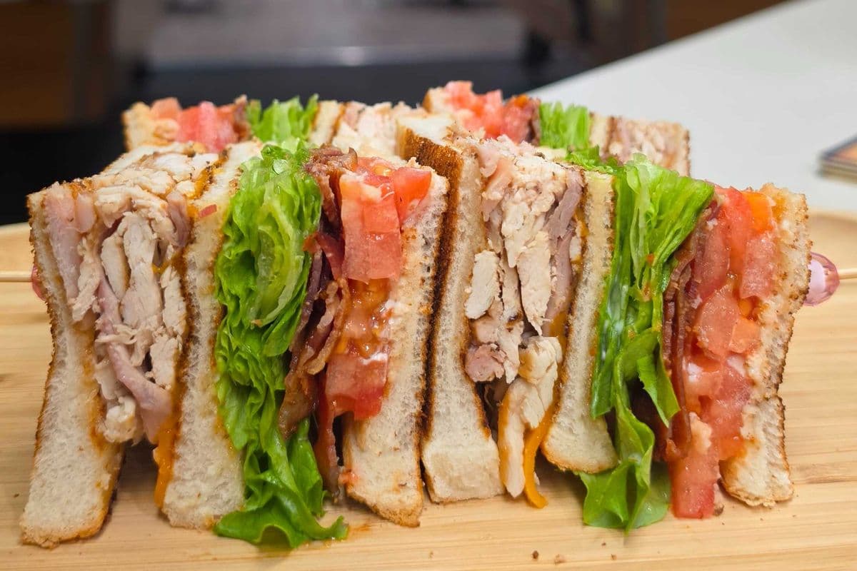 Clubhouse Sandwich with Fries