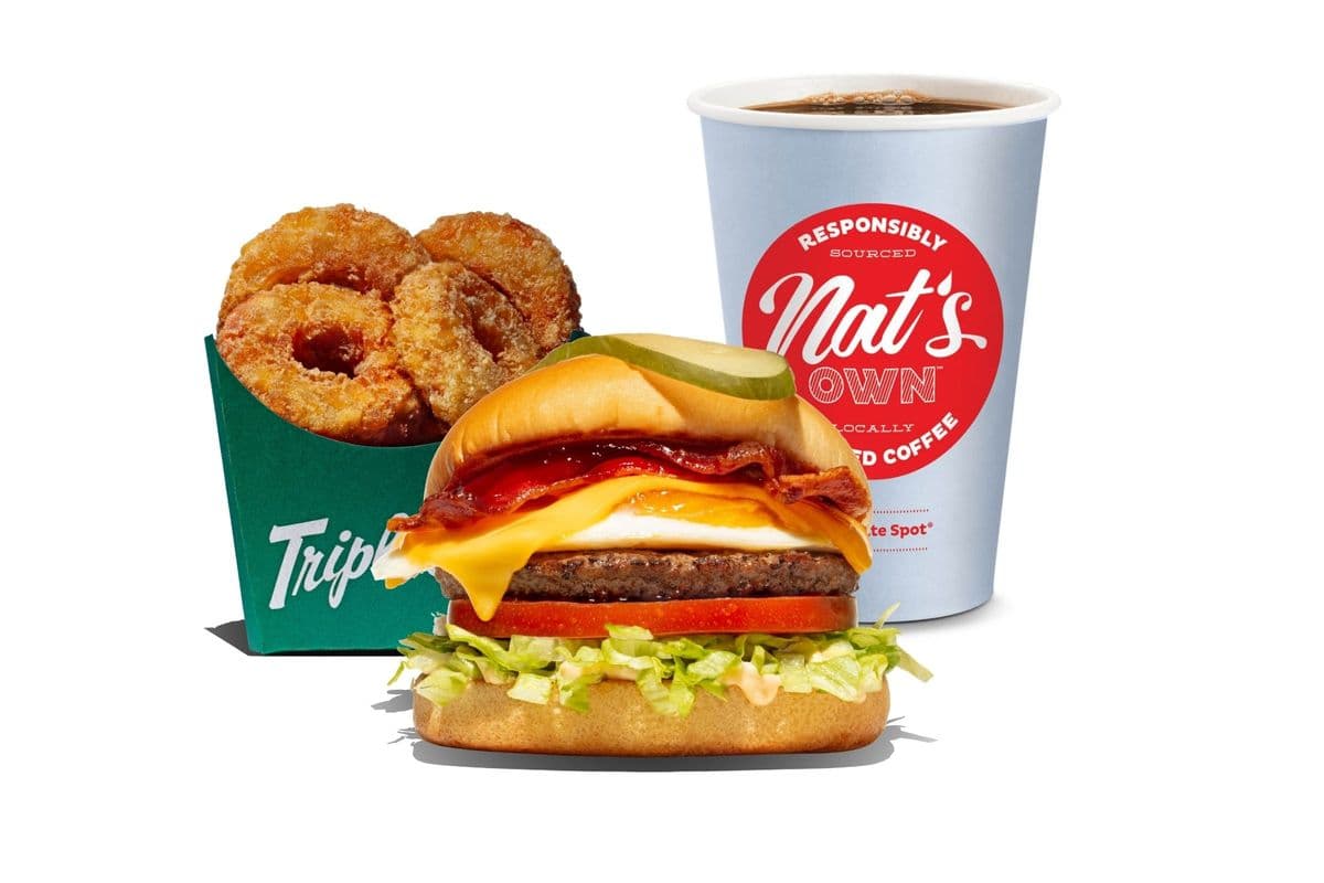 Breakfast Burger Combo