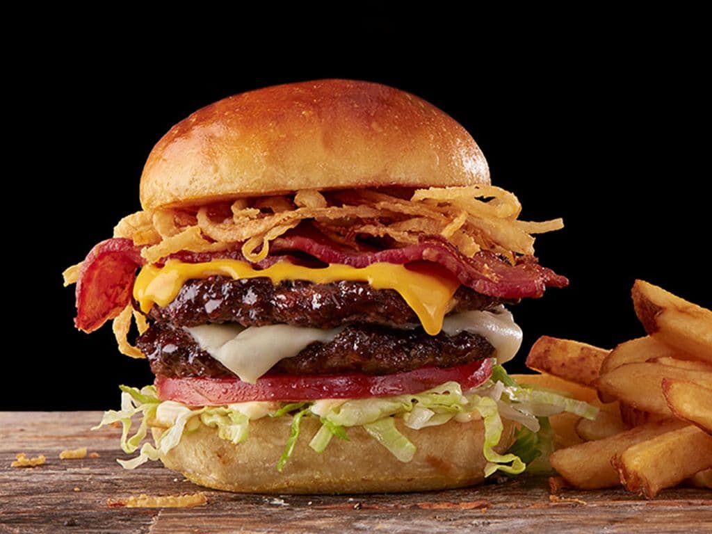 Bacon, Bourbon, BBQ Burger