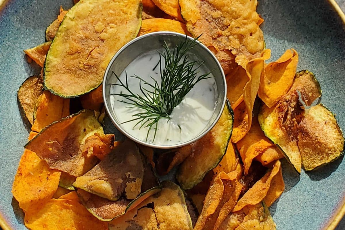 Carrot and Zucchini Crisps