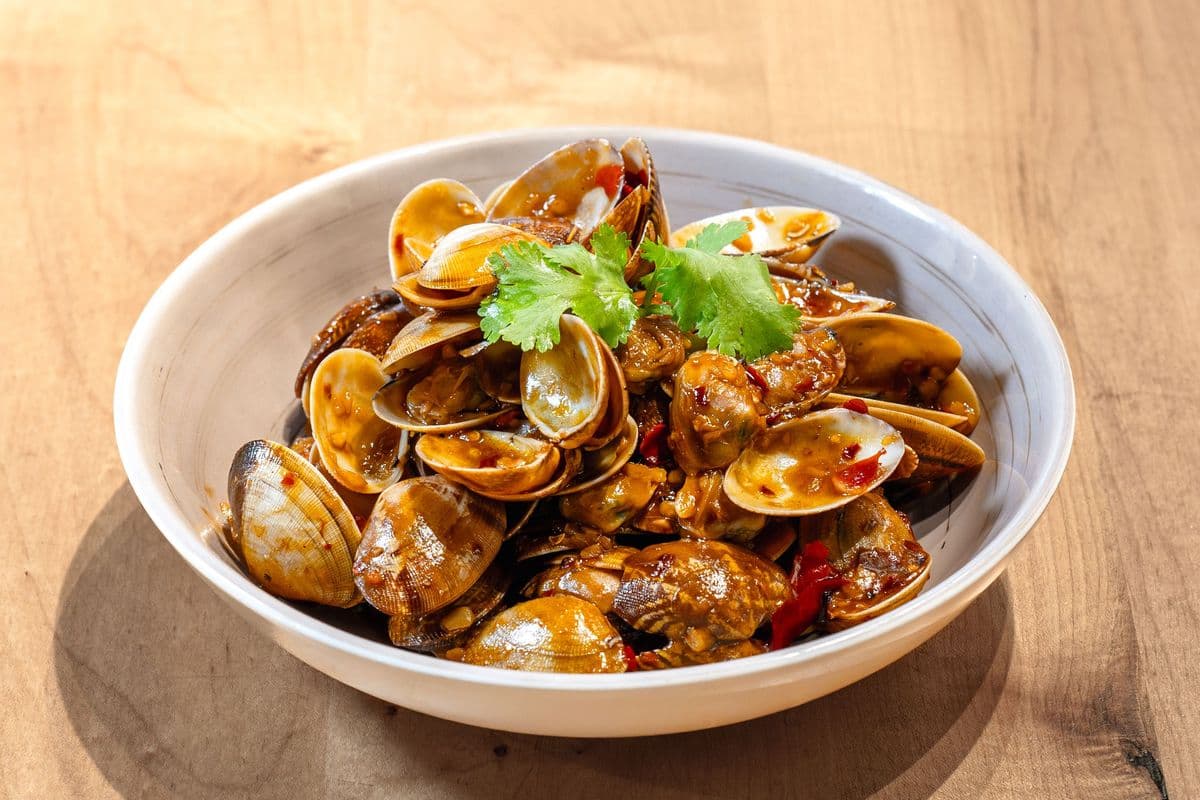 辣炒蚬子 Clams with Chilli Pepper