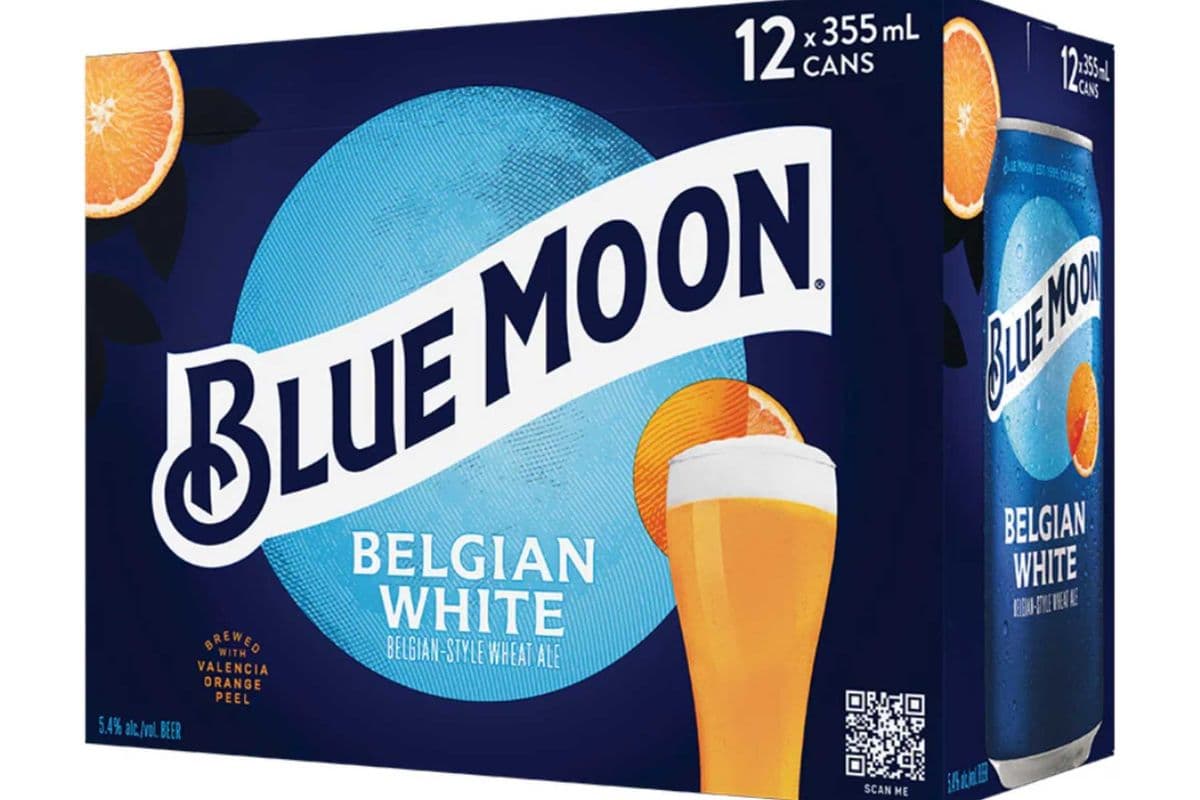 Blue Moon Belgian White (12 x 355 ml Cans)
