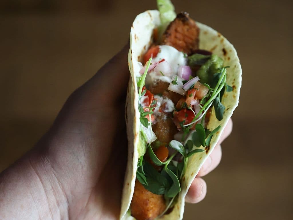 CHICKEN TACOS