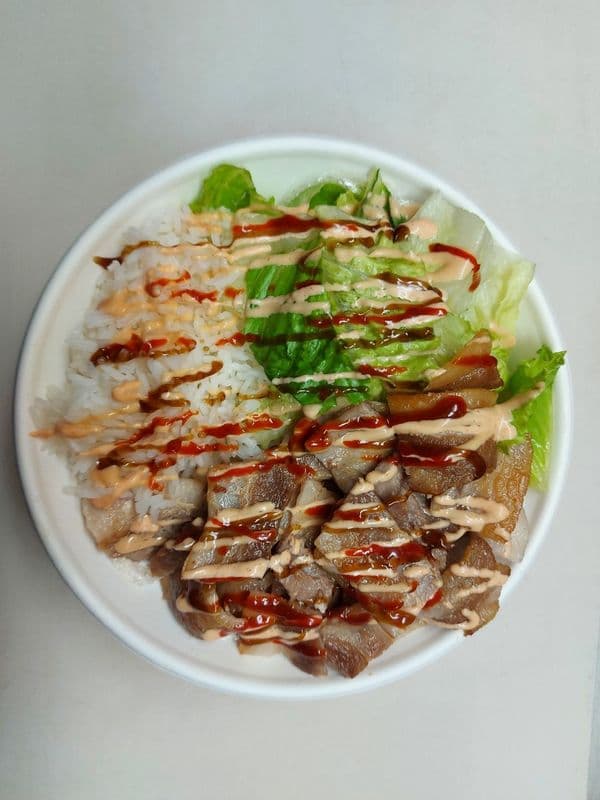 Pork Belly With Rice (Sam-Gyup-Sal)