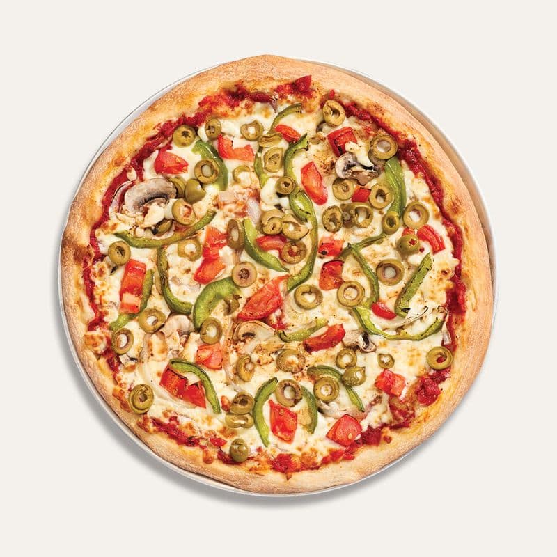 Grande (14 po) pizza Végétarienne / Large (14 in) Vegetarian Pizza