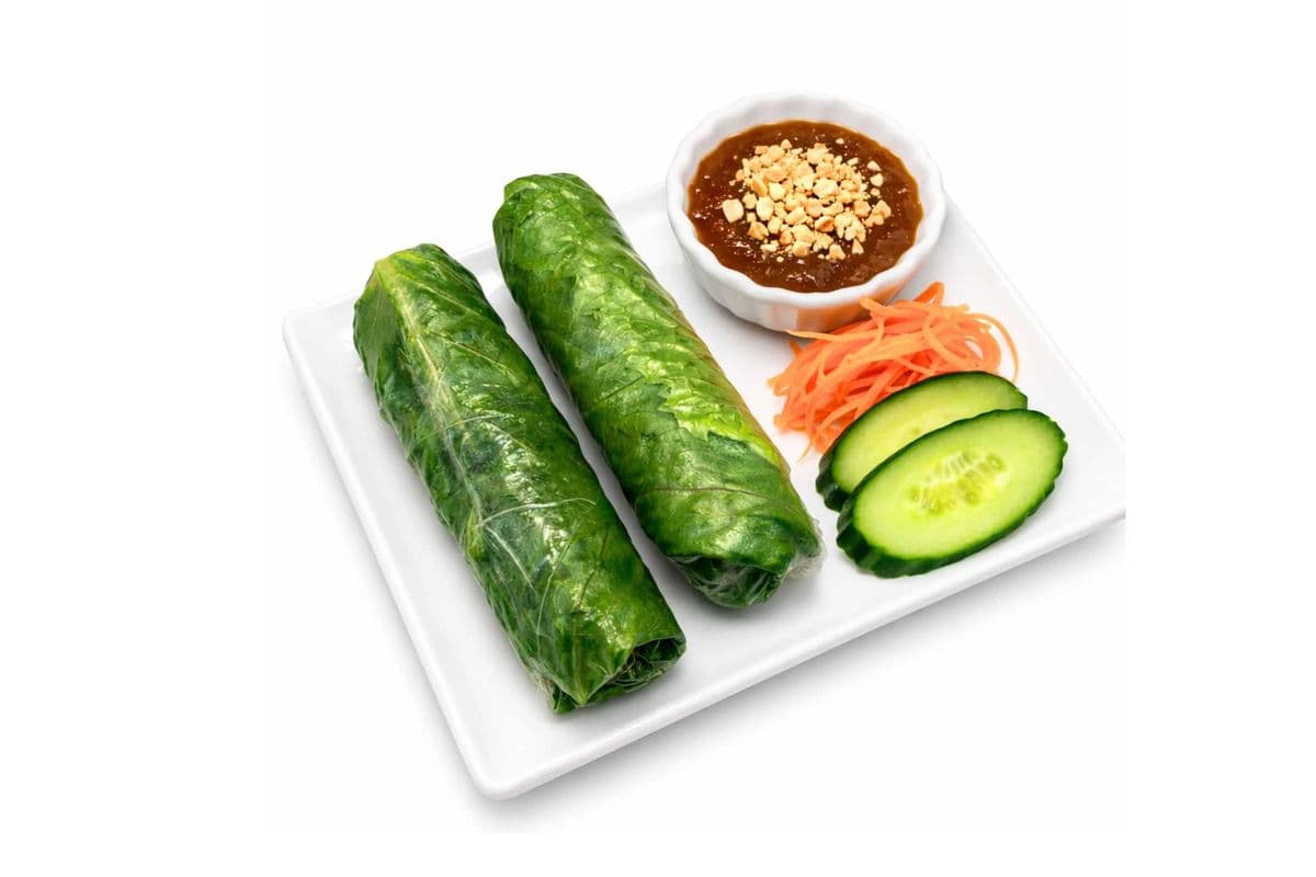 A13. Fried Spring Roll Salad Wraps