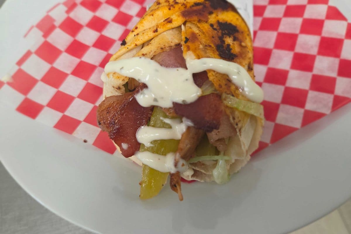 Chicken Bacon Ranch Shawarma