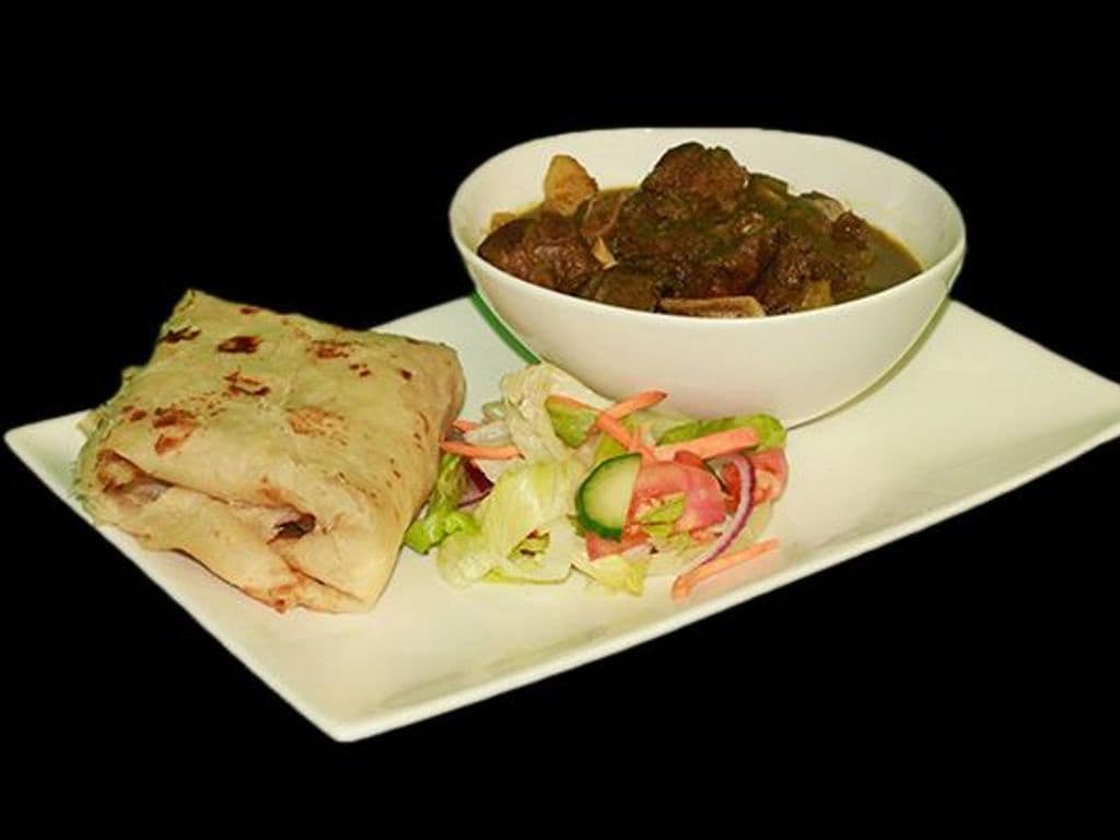 Goat Curry with Roti