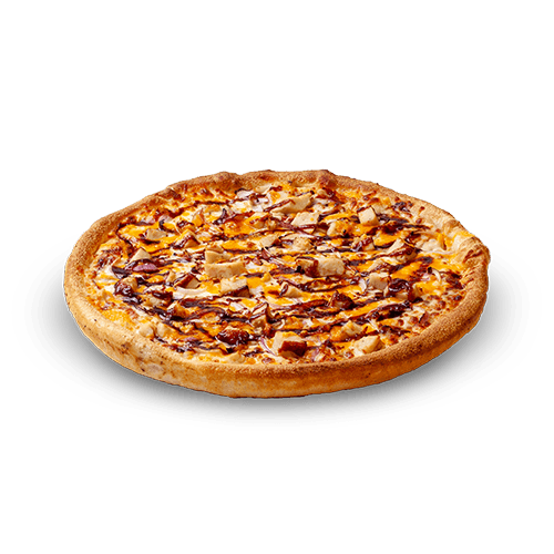 Medium BBQ Chicken Pizza + 12 Wings