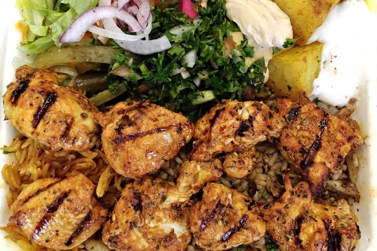 Shish Taouk Platter