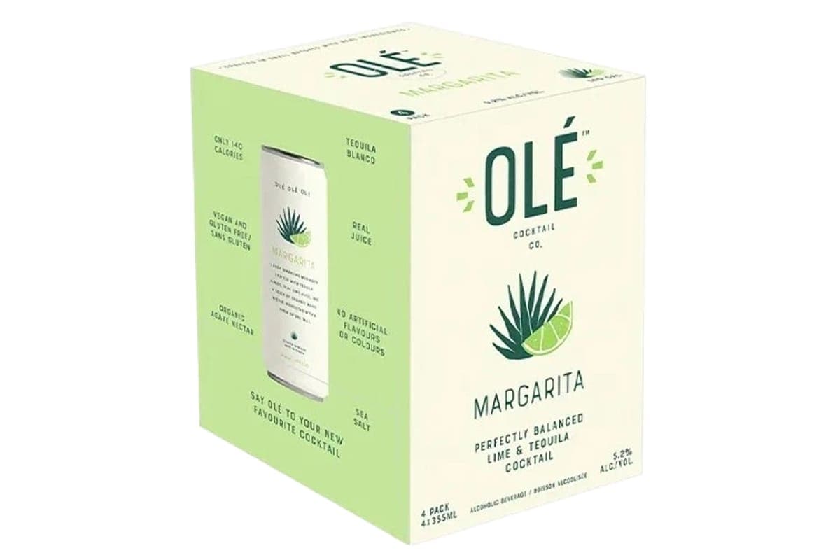 Ole Cocktail Margarita 355ml 4pk Can