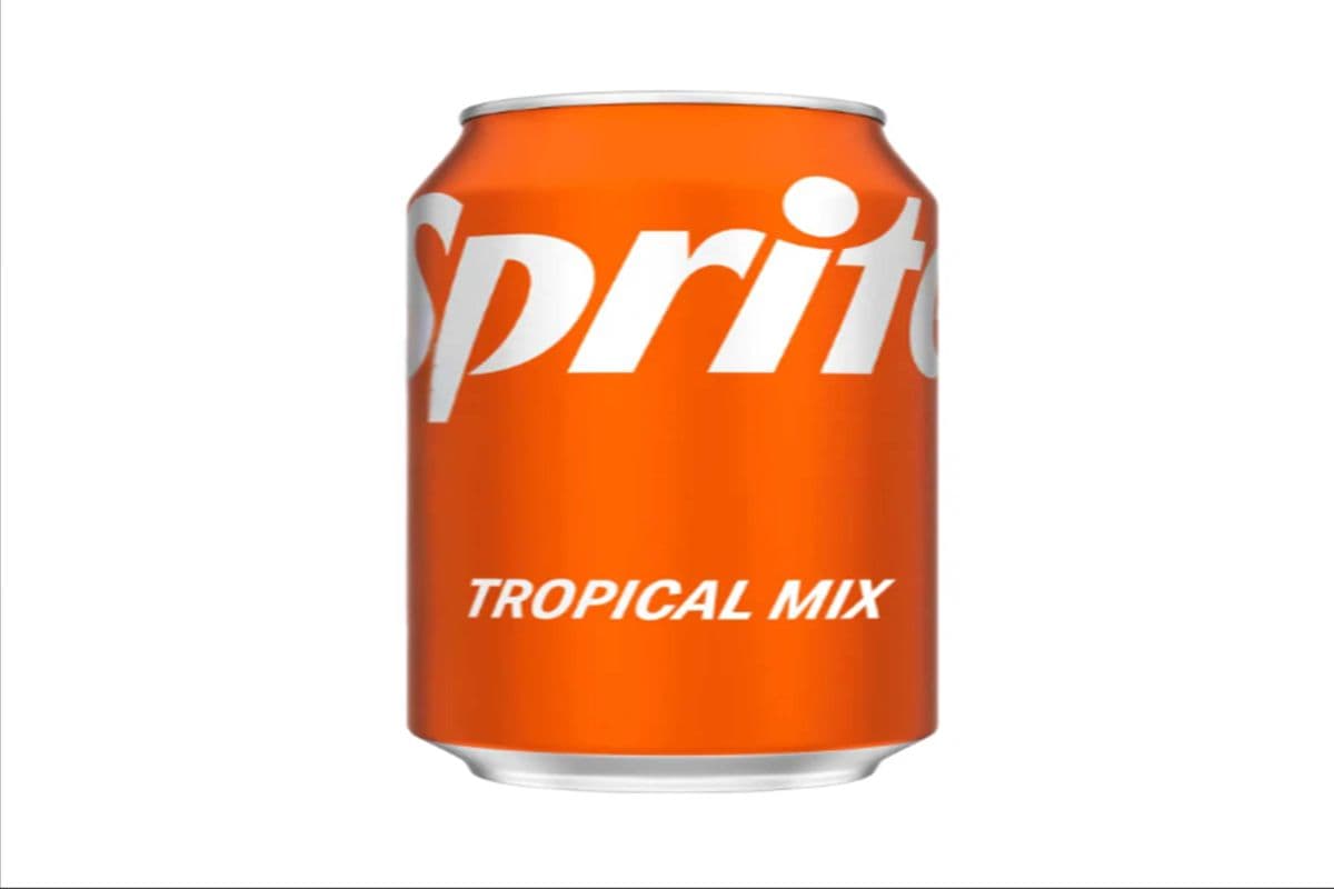 Sprite tropical mix (355ml) (140 Cal)