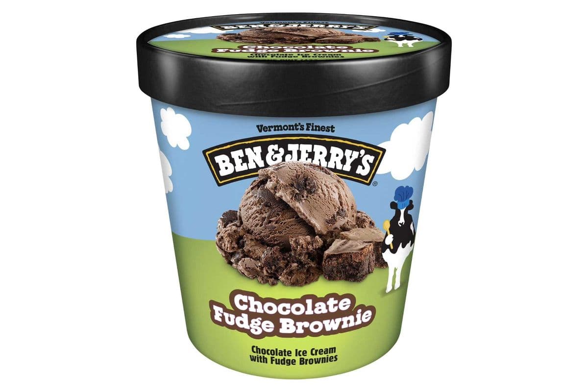 Ben & Jerry's Ice Cream Chocolate Fudge Brownie (473 ml)