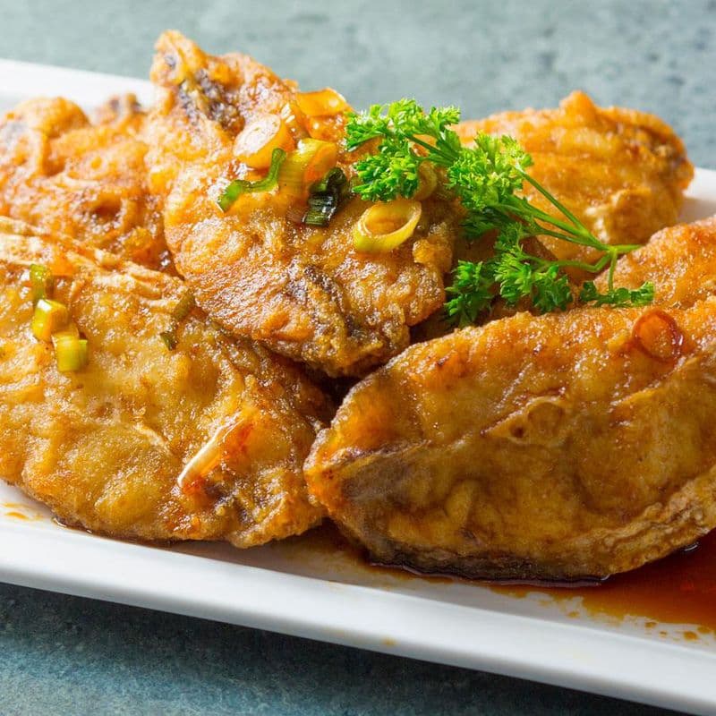 Leather Jacket Fish in Maggi Soy Sauce 美極沙猛魚