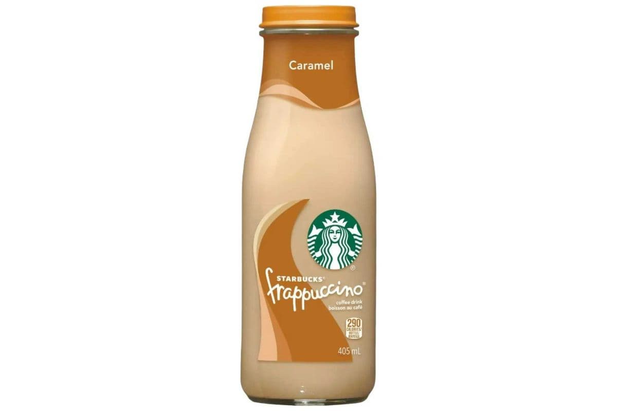 Starbucks frappuccino Caramel (405ml) (300 Cal)