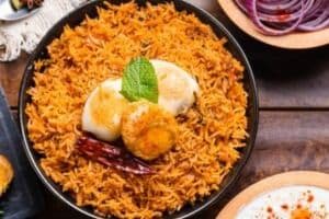 Egg Pulav Boil