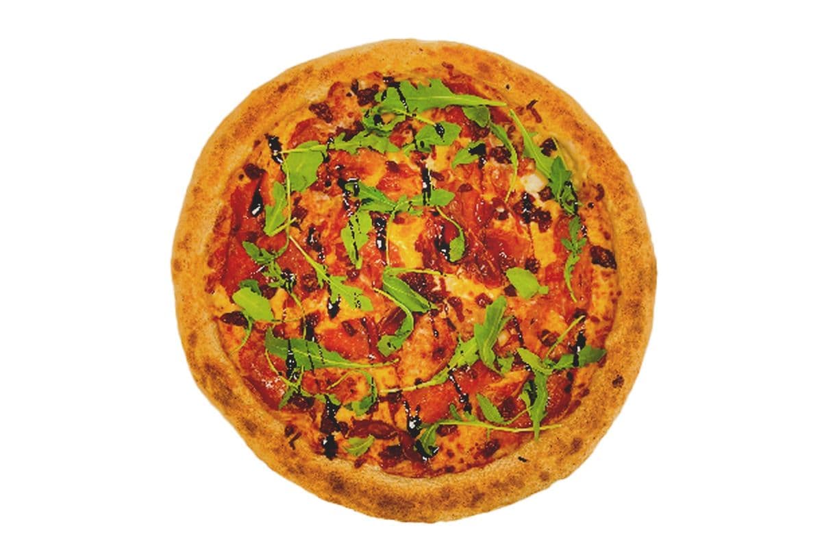 Prosciutto and Arugula Pizza