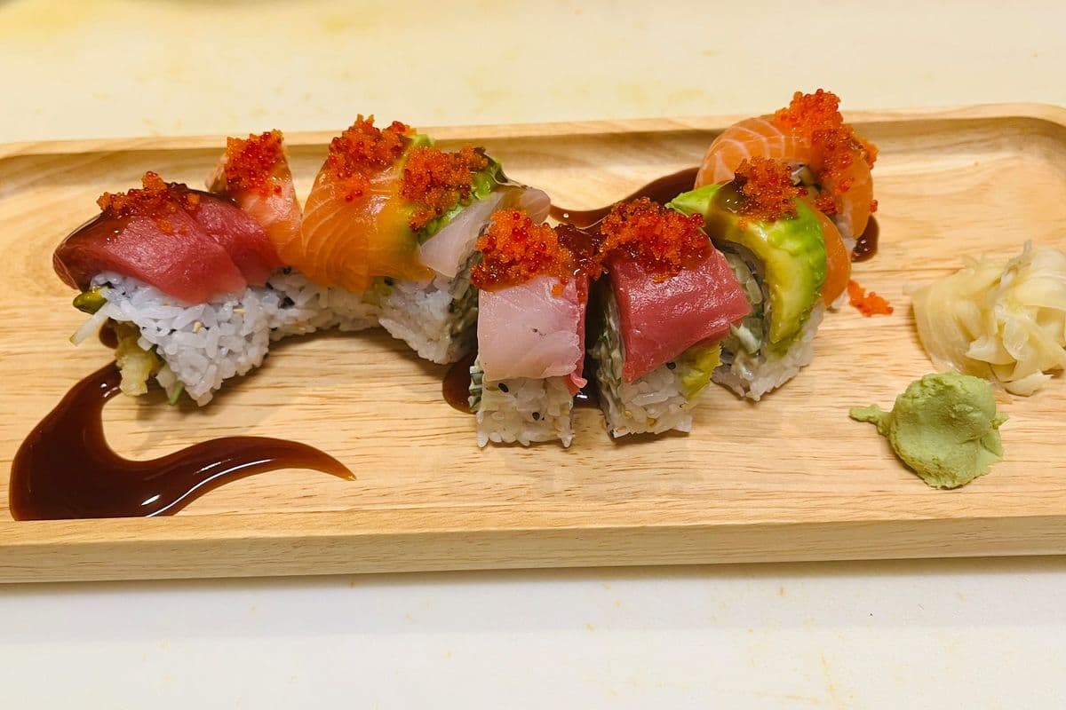 Rainbow Dragon Roll