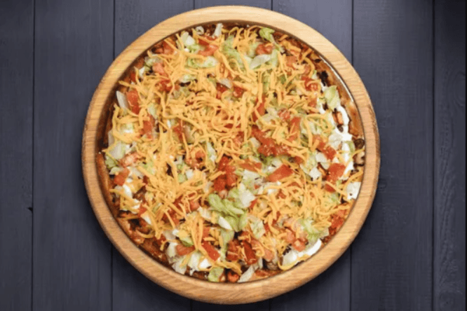 12. Single Large Taco Special Pizza