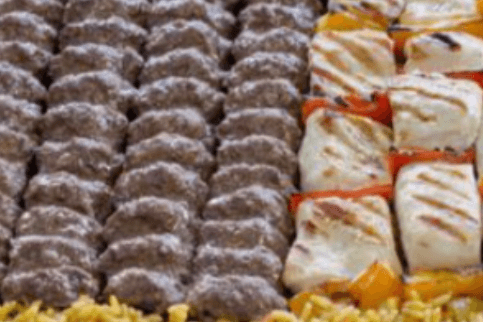 6 Skewers BBQ Family Set (Two Trays) + Bag of Pita Bread