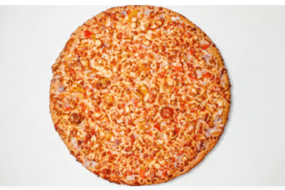 Alfredo Garlic Vegetarian Pizza