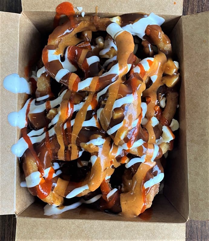 Onion Rings Poutine Large
