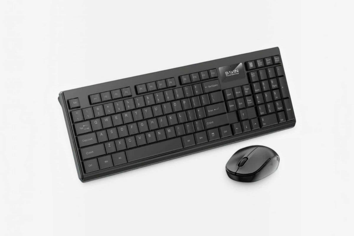 Bavin GK997 Ultra Quiet 2.4ghz Bluetooth 104 Keys Wireless Mouse Keyboard Set