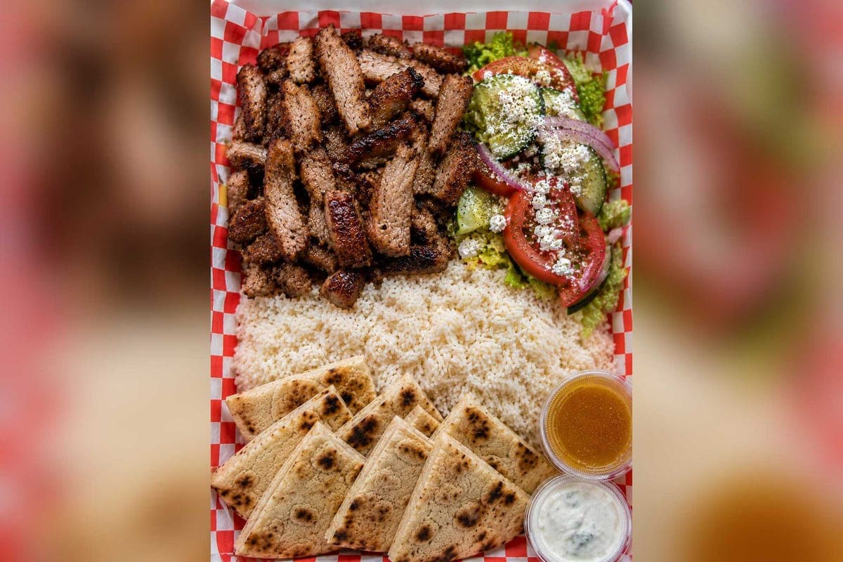 Pork Gyros Platter