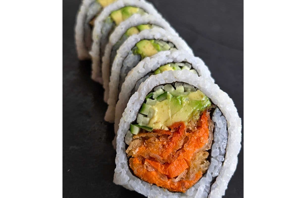 Yam Avocado Cucumber Roll