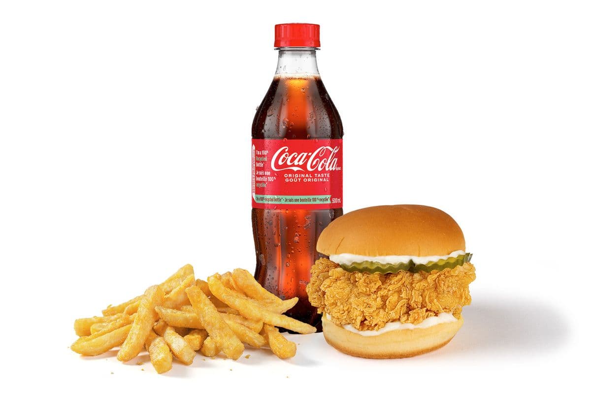 1-Piece Slider, 1 Regular Side & 1 Regular Drink
