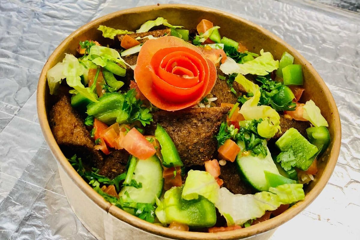 Beef Donair Rice Bowl