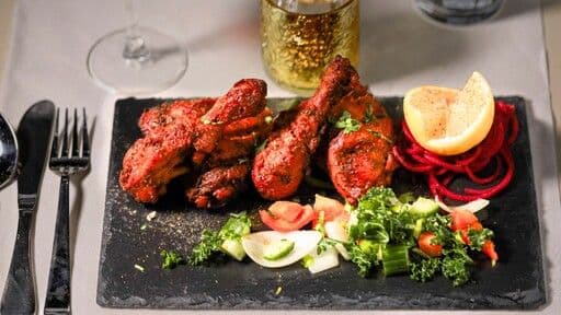 Lunch - Tandoori Chicken (Thali/Combo)