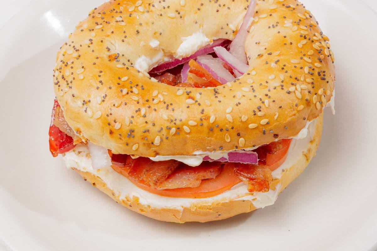 All Dressed Bagel