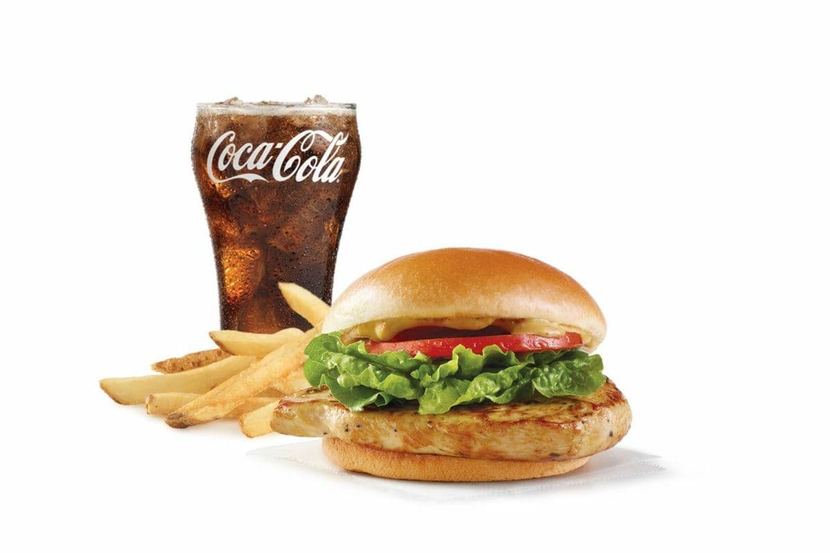 Grilled Chicken Sandwich Combo - Small