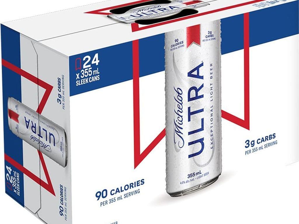 Michelob Ultra Lager Cans (355 ml x 24 ct)