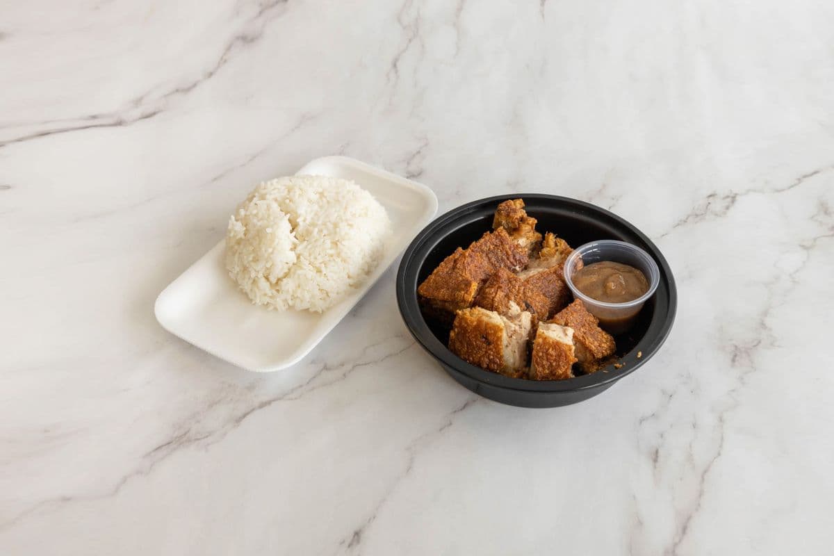 Lechon Kawali & Rice