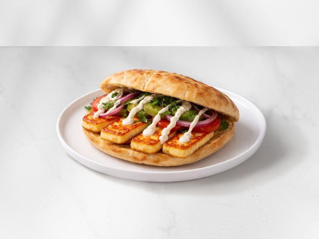 Halloumi Cheese Sandwich
