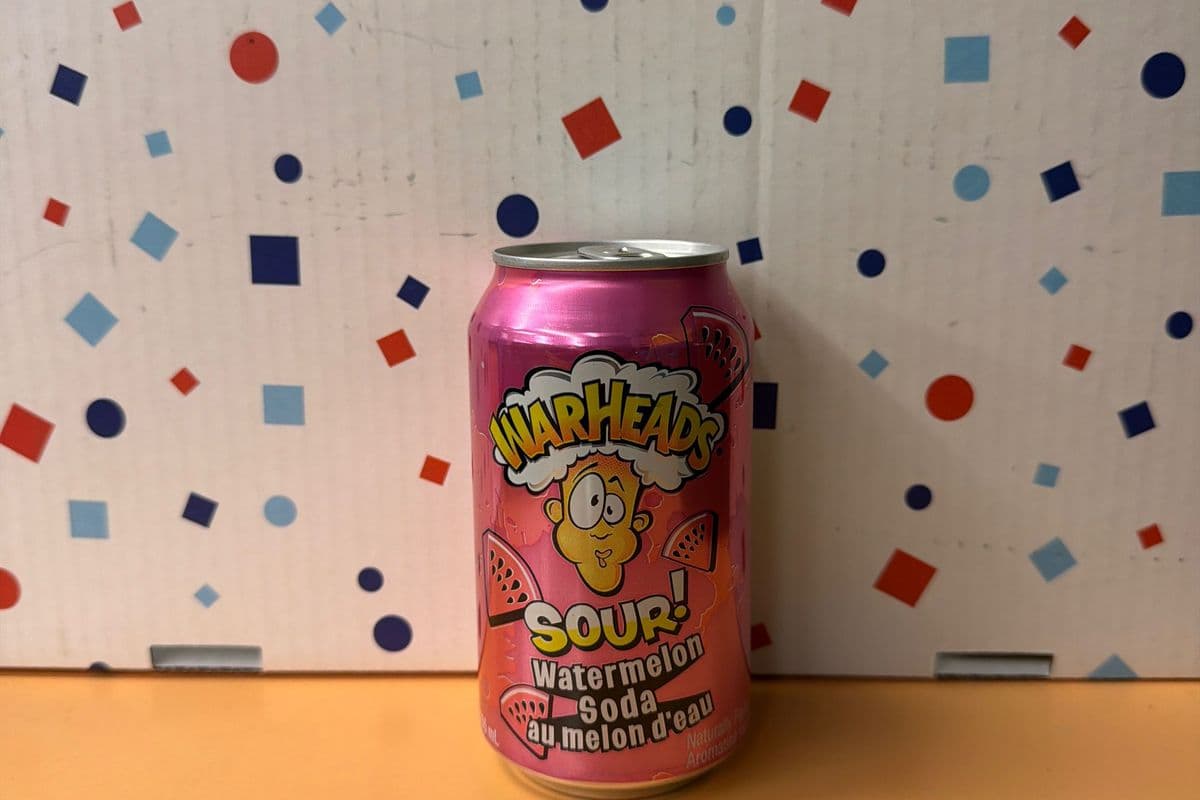 Warheads Sour WaterMelon Soda 355ml